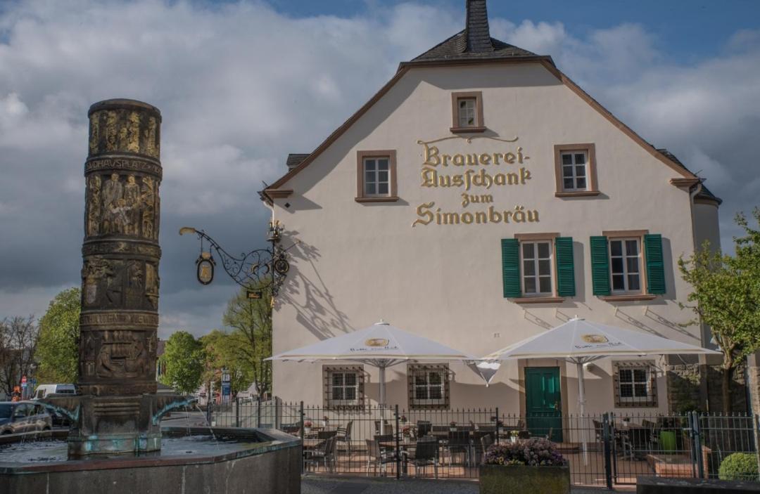 Hotel Zum Simonbraeu Bitburg Exterior foto